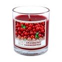 Geurkaars Cranberry 8cm Rood