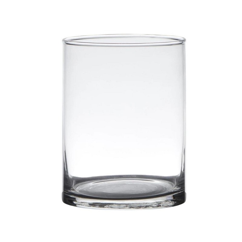 Cilindervaas glas Ø12xH20cm