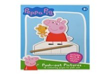 Prikblok Peppa Pig 12 vel, incl. EVA mat en een prikpen 15x21x1,5cm