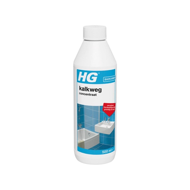 HG kalkweg concentraat 500 ml, Dé professionele ontkalker