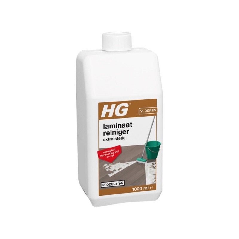 HG laminaatreiniger dé reiniger voor alle laminaat vloeren (product nummer 74)