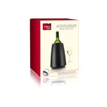 Vacuvin Wijnkoeler elegant zwart
