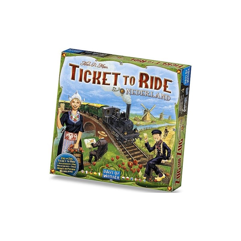 Ticket to Ride Nederland days of wonder