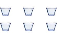 Duralex glas picardie blauw 200ml 6stks