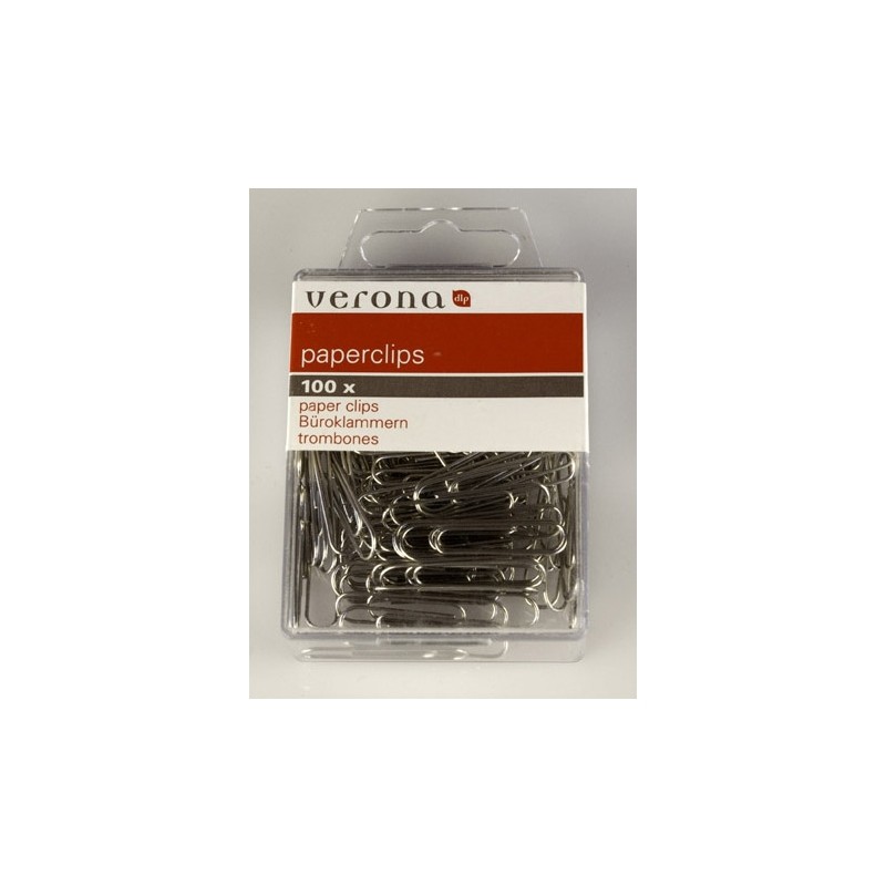 paperclips 32mm verona ds/100 10 st