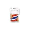 Vlagprikkers Nederland pak a 12x50 stuks