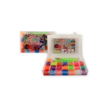 Loombandset 2500-delig in kunststof box