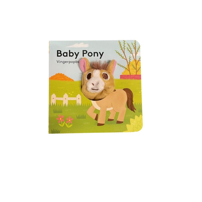 Vingerpopboekje Boerderij Baby Pony