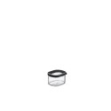 Mepal bewaardoos modula 175ml - zwart