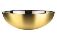 Schaal RVS Ø23,5cm goudkleurig