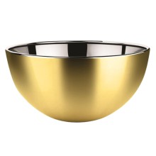 Schaal RVS Ø23,5cm goudkleurig