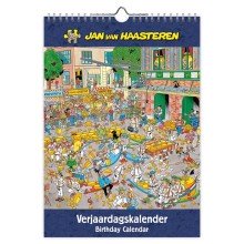 Jan van Haasteren A4 verjaardagskalender