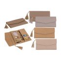 Portemonee kunstleder Elegant 19x9,5cm
