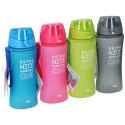 Drinkfles met tekst 480ml kunststof