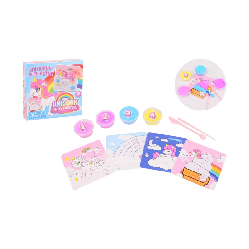 John Toy DIY eenhoorn putty painting