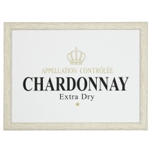 Schootkussen Chardonnay wit 43x33x9cm