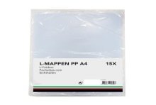 L-mappen PP A4 pak a 15 stuks