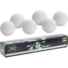 Tafeltennisballen 40mm 6 stuks wit