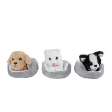 Take Me Home hond of poes in mand 12cm