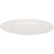 Bord melamine Ø21cm wit