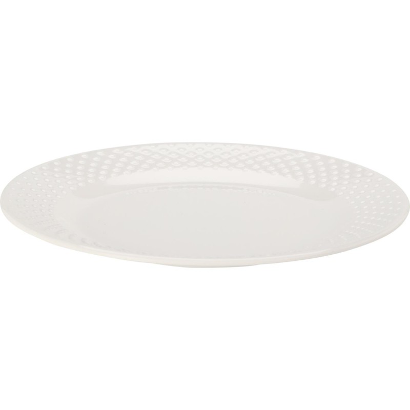 Bord melamine Ø21cm wit