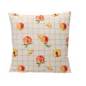 Kussen polyester buiten 45x45cm perzik