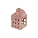 Theelicht huis S rood 6x6x10cm