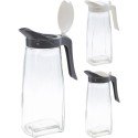 Schenkkan glas 1500ml 2 ass. kleur