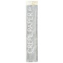 Crepe papier 50x250cm zilver