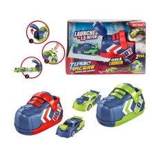 Toi Toys Rally auto met afschieter