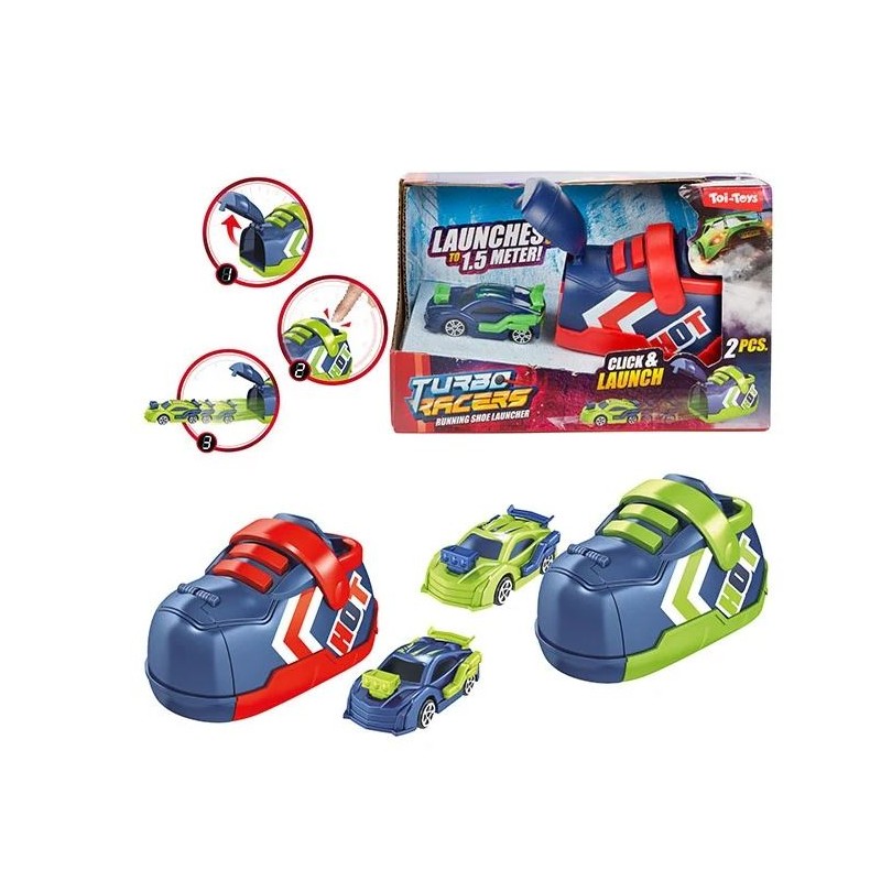Toi Toys Rally auto met afschieter