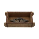 Plantenbak baksteenmal hout 32x15x10cm