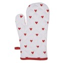 Clayre & Eef Ovenwant hart 18x30cm