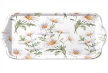 Ambiente Tray Beautiful daisies 13x21cm