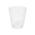 Drinkglas lines clear 335ml Ø9x10cm 6st