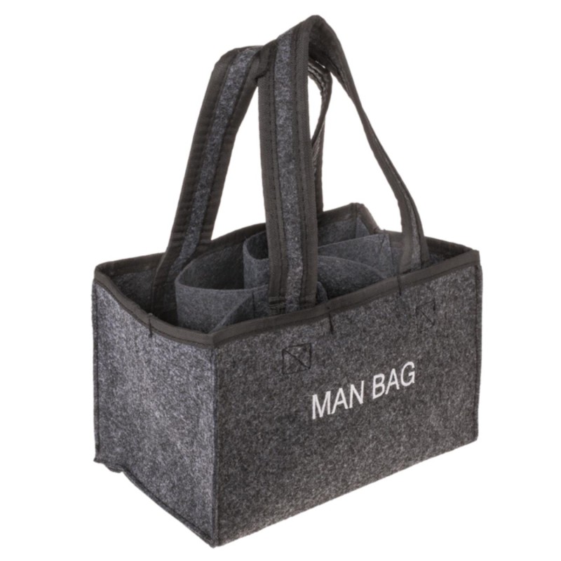 Vilten Bierfleshouder Man Bag