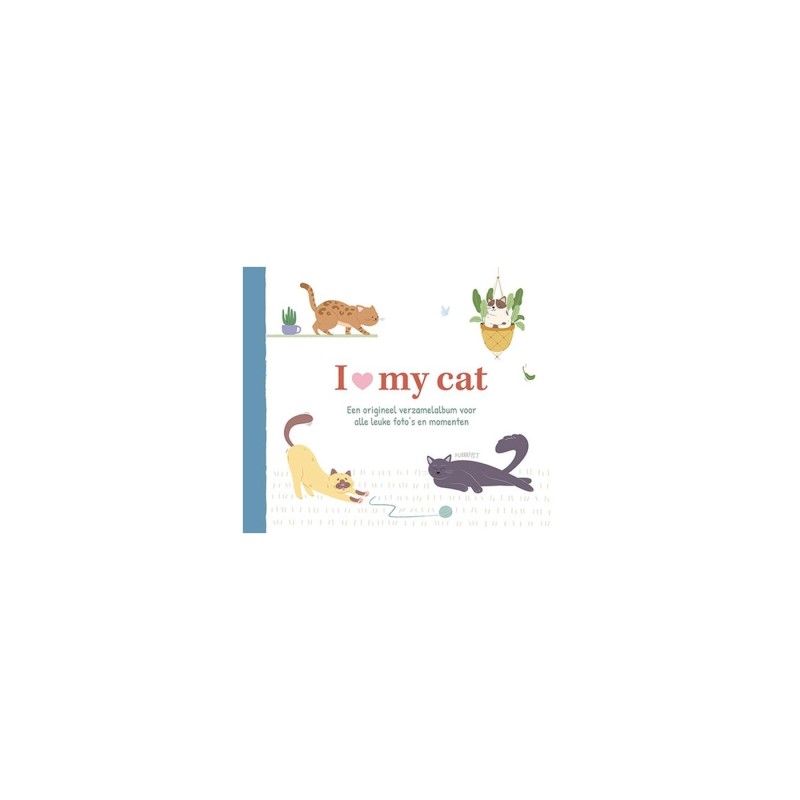 Deltas I love my cat album Invulboek