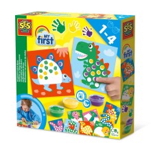 Ses My first - Vingerafdruk verf dino&aposs