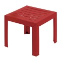 Miami bijzet tuintafel 40x40cm bordeaux