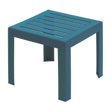 Miami bijzet tuintafel 40x40cm blauw