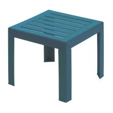 Miami bijzet tuintafel 40x40cm blauw