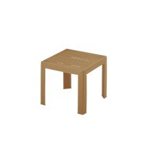 Miami bijzet tuintafel 40x40cm camel