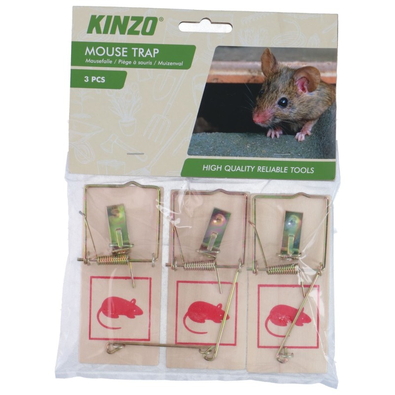 Kinzo Muizenval 3 stuks in zakje