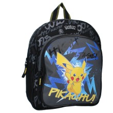 Rugzak Pokémon Pikachu 30x25x11cm zwart