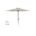 Parasol 3 meter met draaimech Ecru
