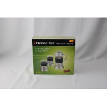 Koffie set , kan met 2 koppen