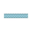 Damast papier 1.18x10m turquoise + stip