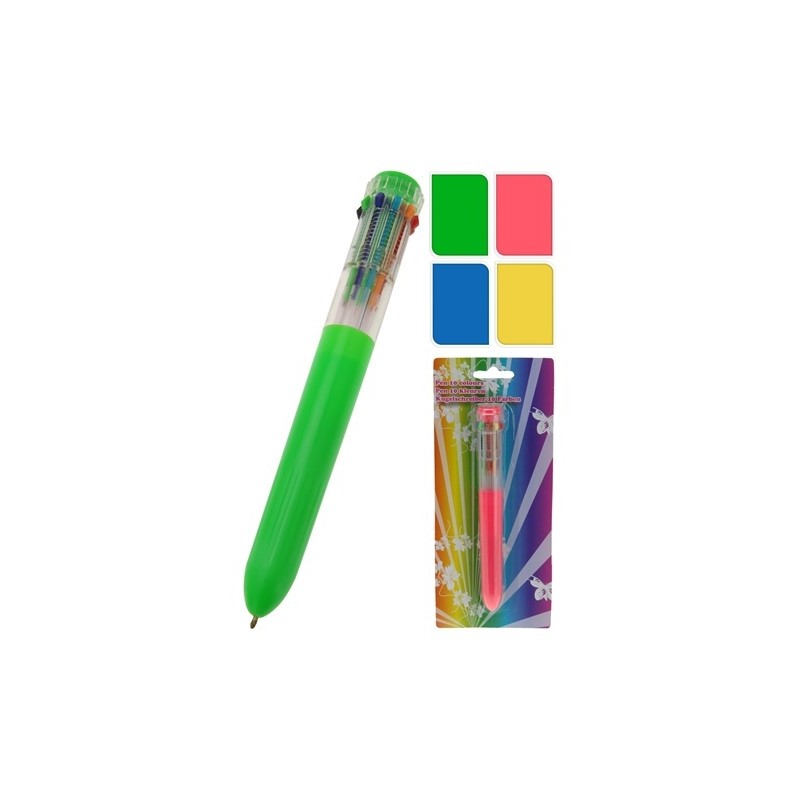 Balpen 10 kleuren