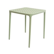 Tafel Porto kunststof 65x65cm groen