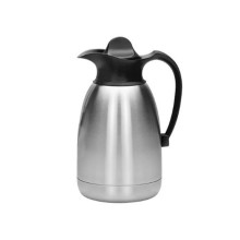 Isoleerkan RVS met zwarte schroefdop 3L